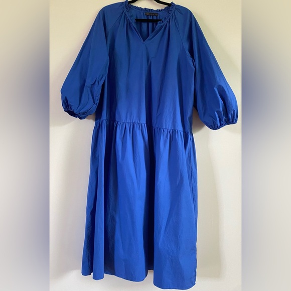 Marks & Spensers vibrant blue midi dress - Picture 3 of 3